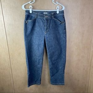 Liz Claiborne Original Lizwear Tabitha Capri Jeans Size 8